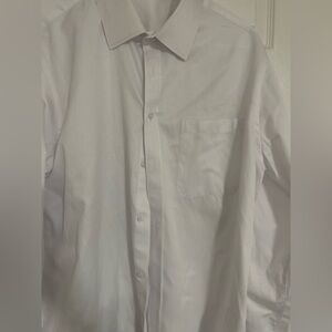 Classic White Men's Shirt